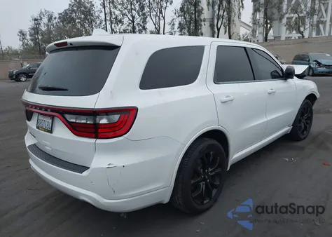 2020 Dodge Durango Sxt Plus Rwd from USA, damaged, VIN 1C4RDHAG9LC223422